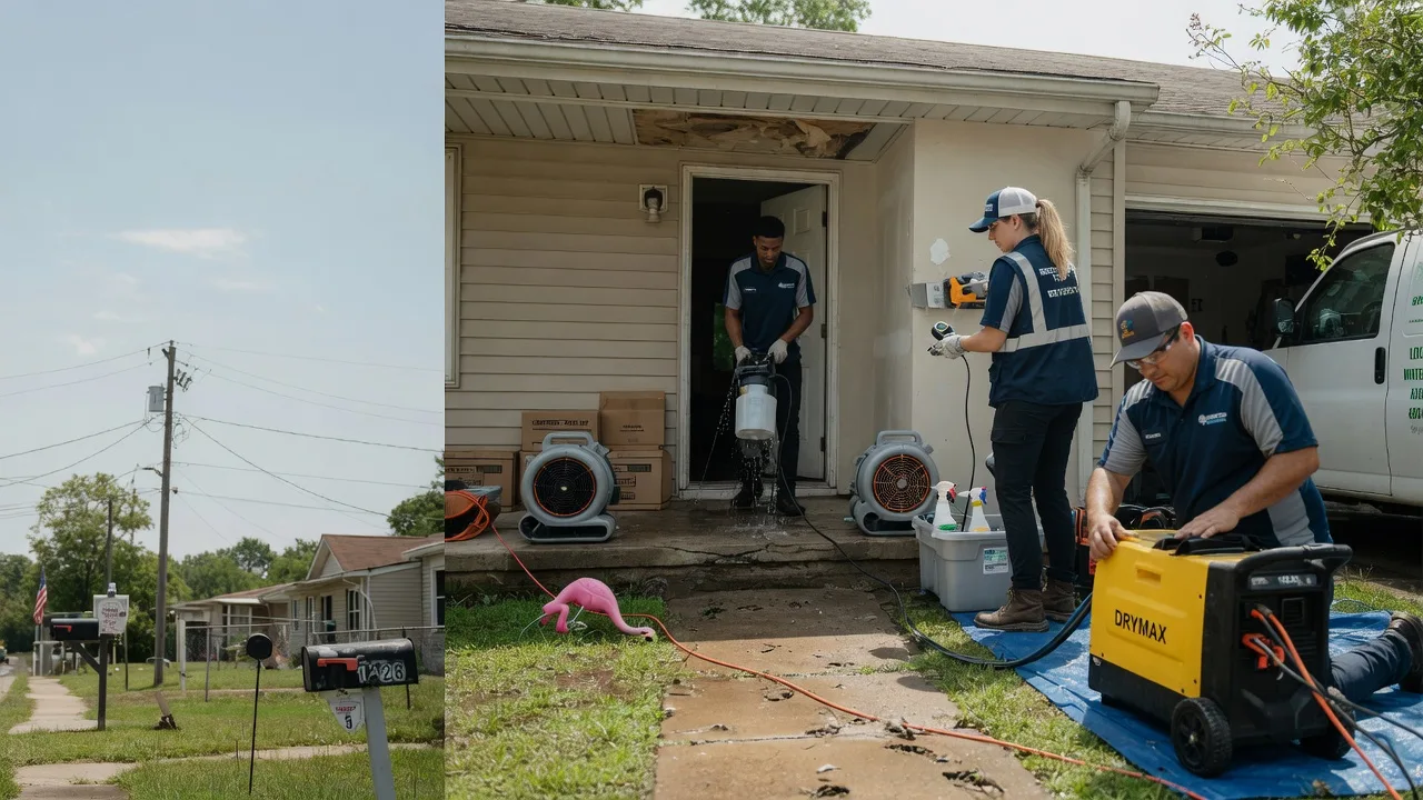 Storm Damage Water Removal in Coahoma, TX near me